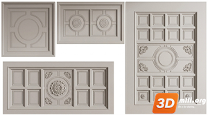 Ceiling Decoration Skp Files